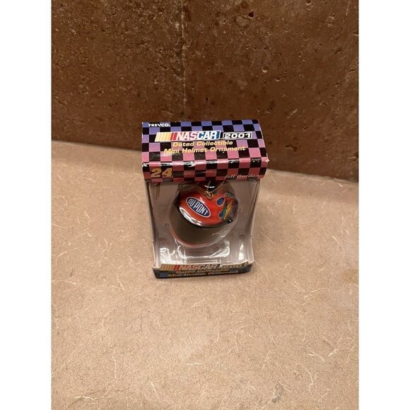 NASCAR 2001  #24 Jeff Gordon Collectible Mini Helmet Christmas Ornament new - Picture 2 of 6
